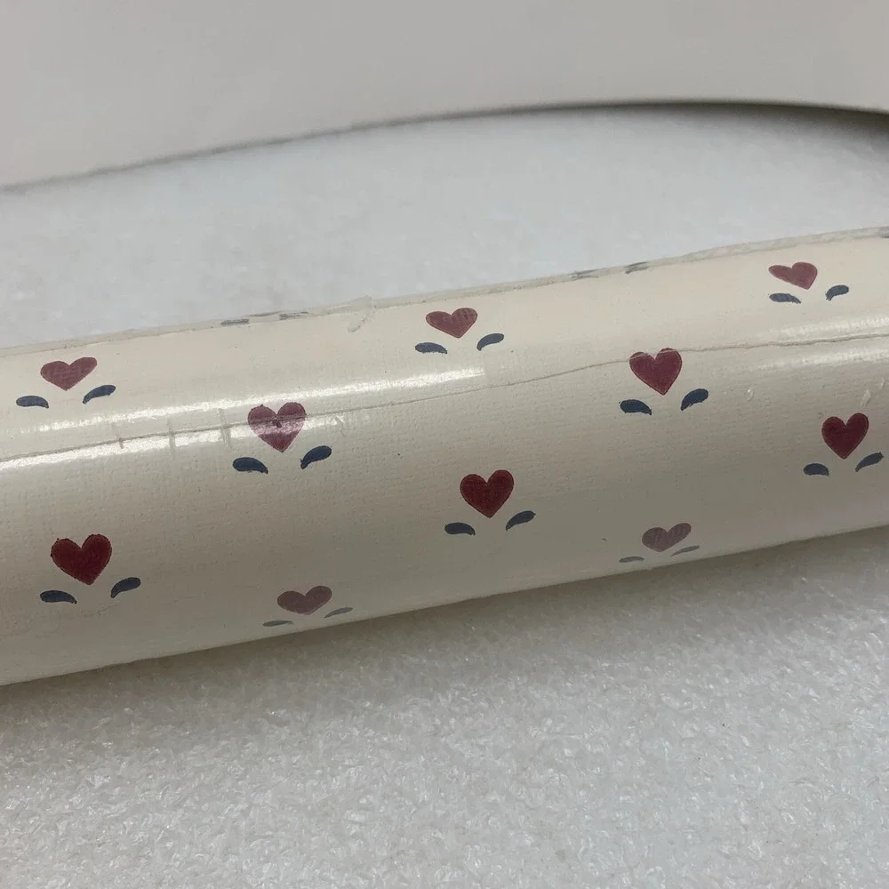 Imperial Wallpaper Roll‎ KK-3031 Red Hearts Pre-Pasted 56.37 sq ft, New